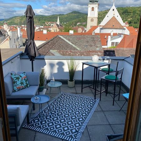 Terrassen Appartement Ueber Den Daechern Von Krems Екстер'єр фото