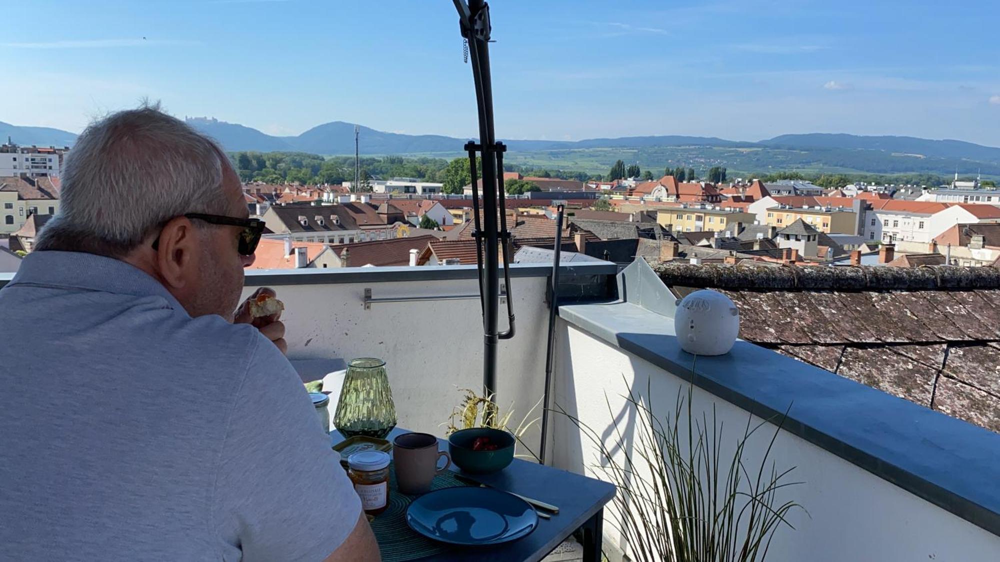 Terrassen Appartement Ueber Den Daechern Von Krems Екстер'єр фото