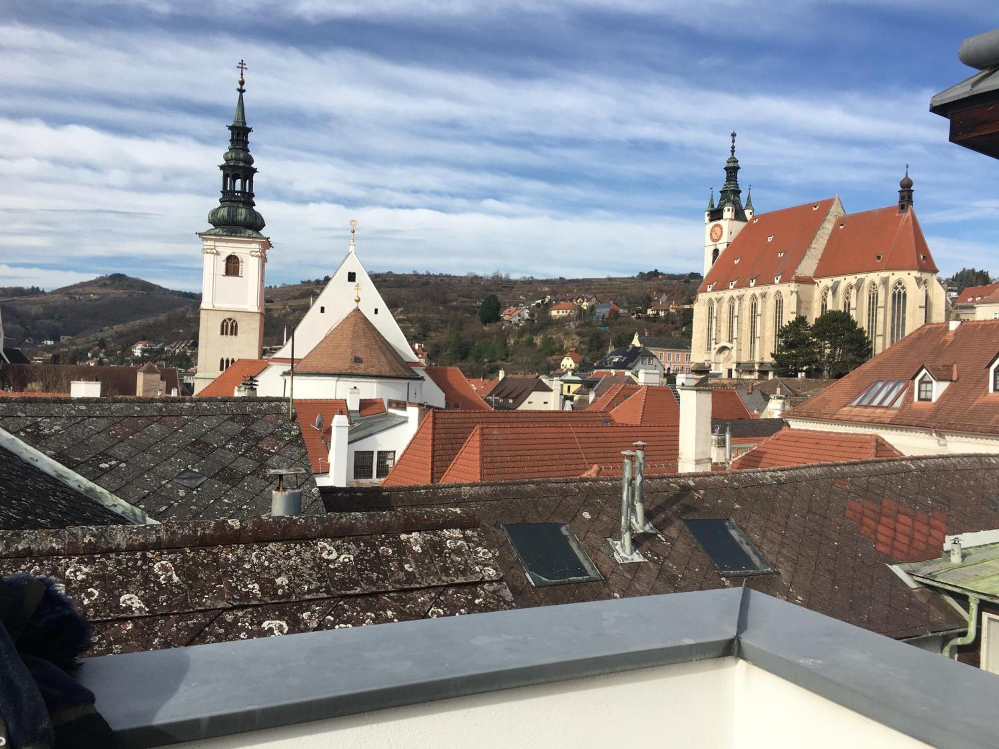 Terrassen Appartement Ueber Den Daechern Von Krems Екстер'єр фото