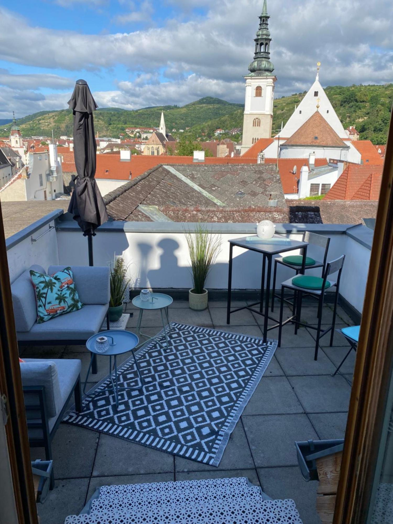 Terrassen Appartement Ueber Den Daechern Von Krems Екстер'єр фото